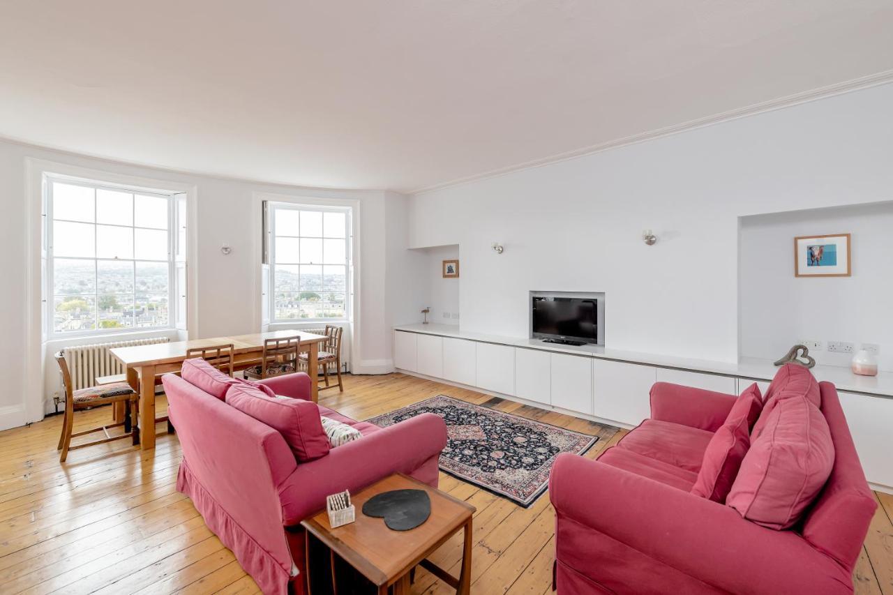Stunning Georgian Apartment In Central باث المظهر الخارجي الصورة